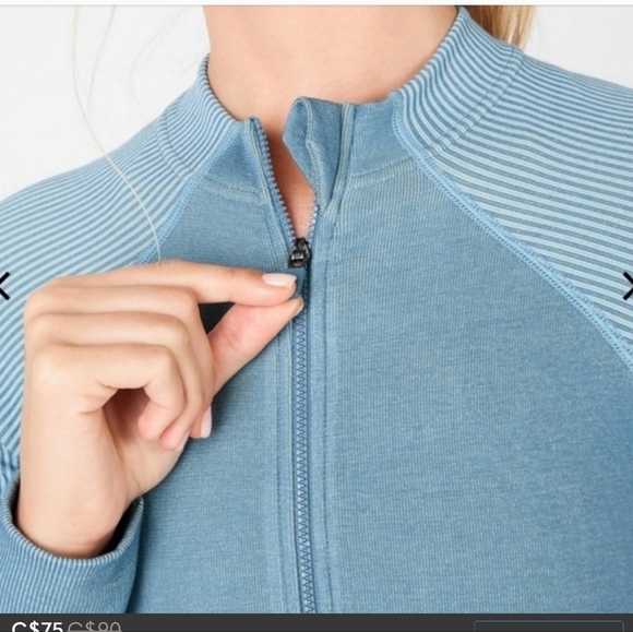 NWT Fabletics Cassidy Seamless Jacket - Picture 6 of 11